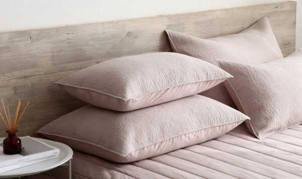 Ao goi Thin Pigment Pillow-Pinkbeige (3) Vỏ Áo gối cao cấp Hàn Quốc Thin Pigment Pillow