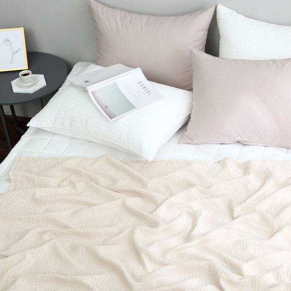 Chan bong gac Breeze Gauze Pigment 3 Chăn hè cao cấp Hàn Quốc - Breeze Gauze Pigment