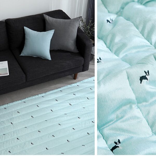 Tam trai dang nang Animal Summer Rayon Rug 2.2 Tấm trải đa năng Hàn Quốc cao cấp - Animal Summer Rayon Rug