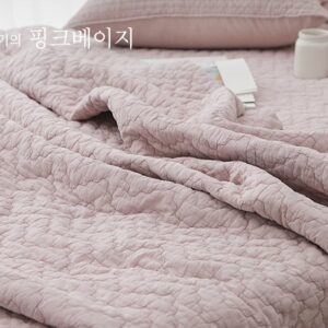 Chăn hè thu cao cấp Hàn Quốc - Lily Pigment Pad