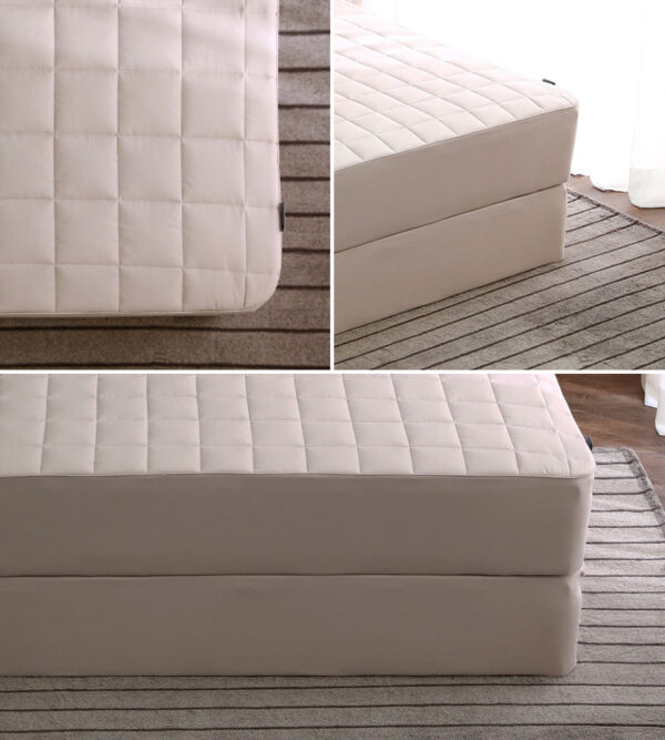 Ga chan bong Han Quoc Plus cotton Mattresscover (2) Ga bọc chun cao cấp Hàn Quốc – Plus Cotton Quilting Mattresscover
