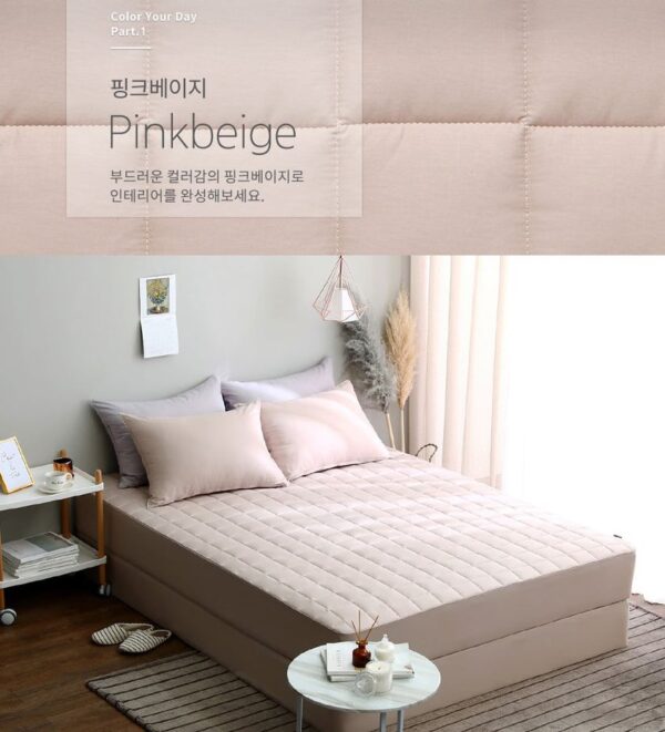Ga chan bong Han Quoc Plus cotton Mattresscover (6) Ga bọc chun cao cấp Hàn Quốc – Plus Cotton Quilting Mattresscover