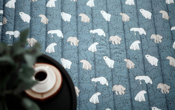 Tam trai da nang Han Quoc Dearbear (18) Thảm trải đa năng Hàn Quốc Dearbear