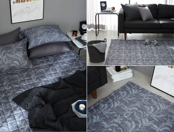 Tam trai da nang Han Quoc Leslie (3) Thảm trải đa năng Hàn Quốc Leslie Cotton Rug