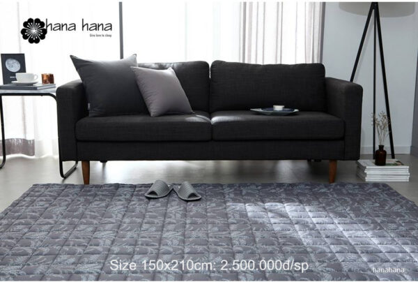 Tam trai da nang Han Quoc Leslie (4) Thảm trải đa năng Hàn Quốc Leslie Cotton Rug