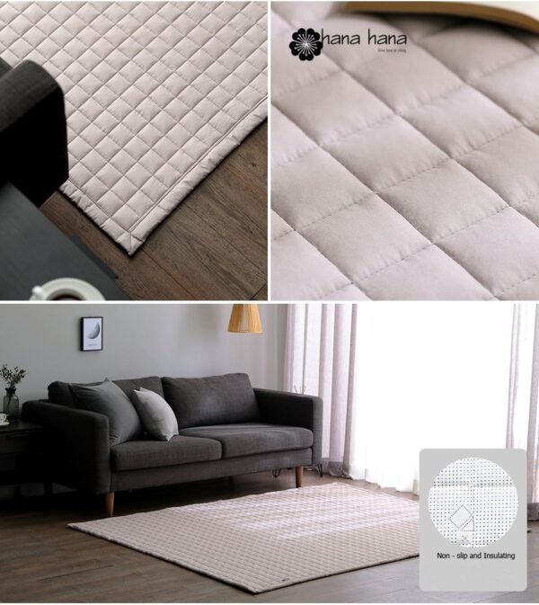 Tham trai da nang Plus Cotton (4) Thảm trải đa năng Hàn Quốc Plus Cotton Rug