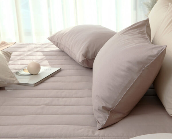 Vo goi cotton khong chan (32) Vỏ gối cotton không chần Hana Hana