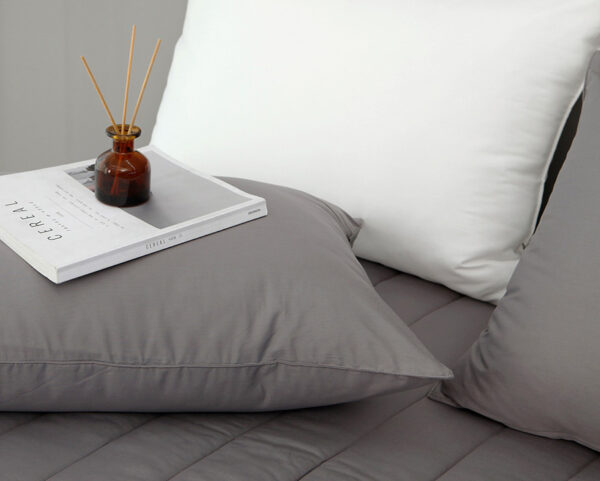 Vo goi cotton khong chan (36) Vỏ gối cotton không chần Hana Hana