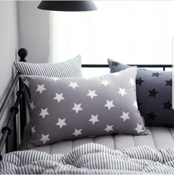 Vo goi cotton khong chan (51) Vỏ gối cotton không chần Hana Hana