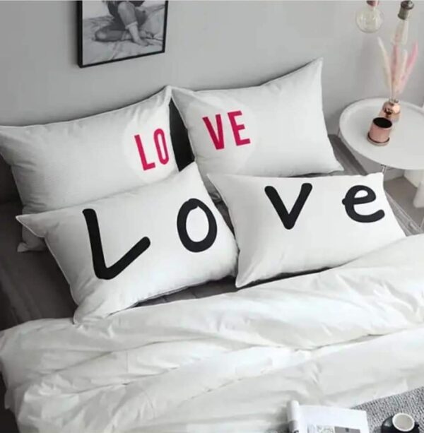 Vo goi cotton khong chan (55) Vỏ gối cotton không chần Hana Hana