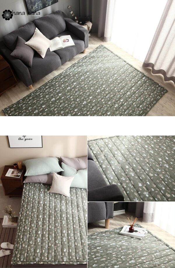 Tham trai da nang Plant Cotton Rug (5) Thảm trải ngủ đa năng Plant Cotton Rug