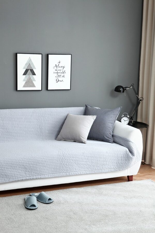 Paulline star Sky &white 3 Chăn hè thu cao cấp Hàn Quốc cotton - Paul Star Pigment Pad