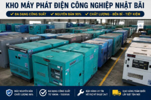 Máy Phát Điện Trà Vinh 3 Pha Công Nghiệp