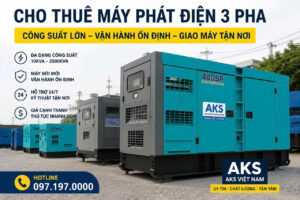 Cho Thuê Máy Phát Điện 3