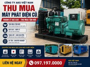 Thu Mua Máy Phát Điện Bình Dương